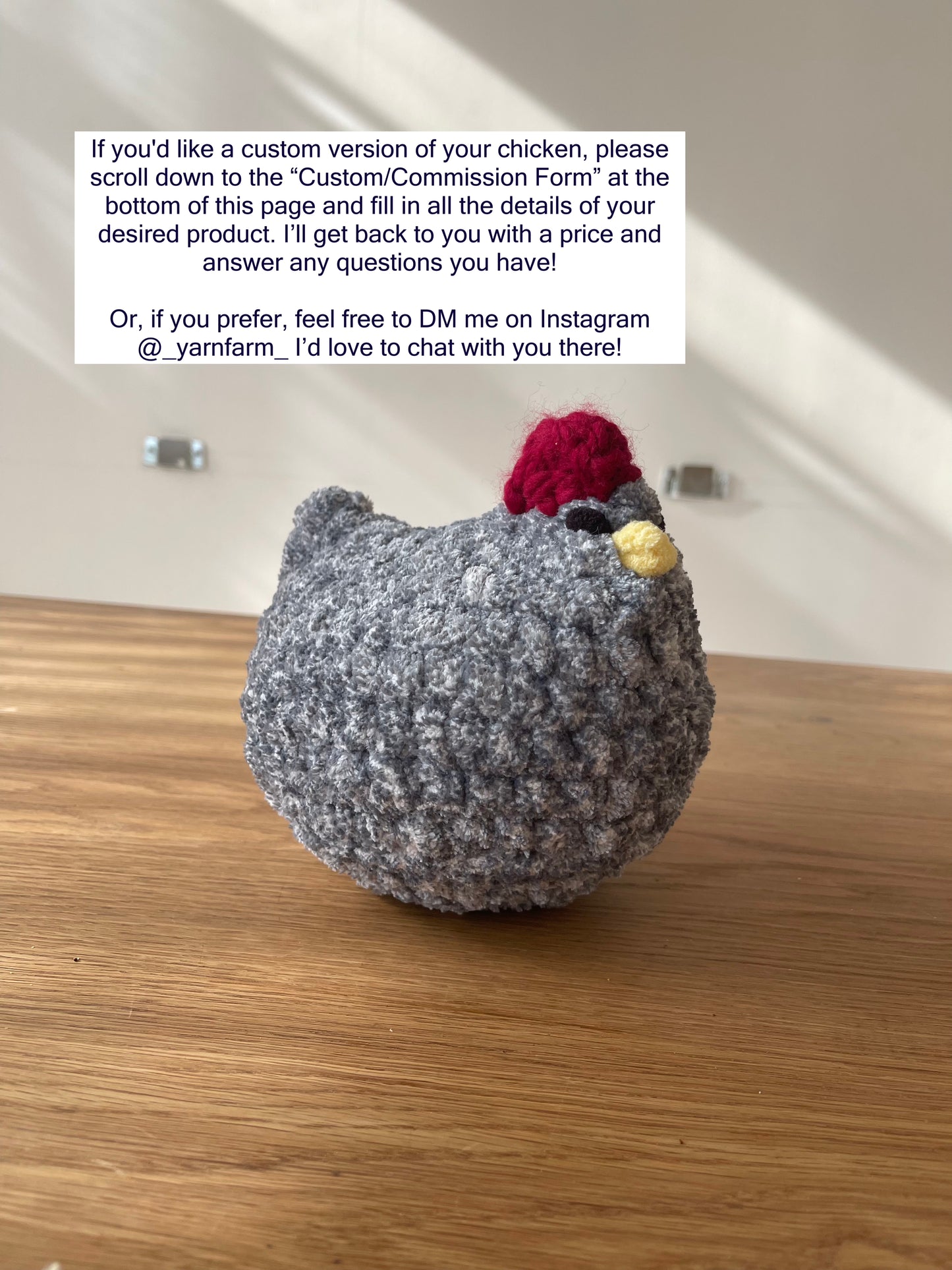 Mama Chicken + Baby/egg