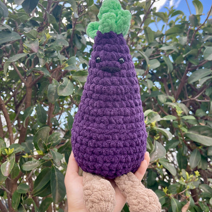Eggplant jellycat