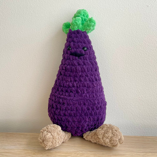Eggplant jellycat