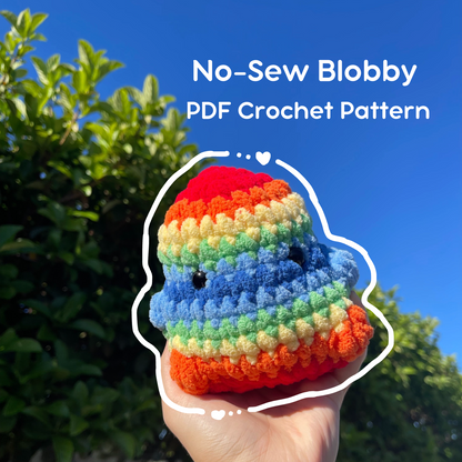 No-Sew Blobby Crochet Pattern